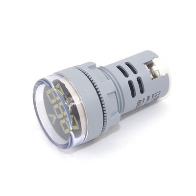 22mm AC Afișaj digital LED Voltmetru Ampermetru Volt Tensiune Amperi Curent Frecvență Contor Indicator de avertizare Tester de lumini de semnal