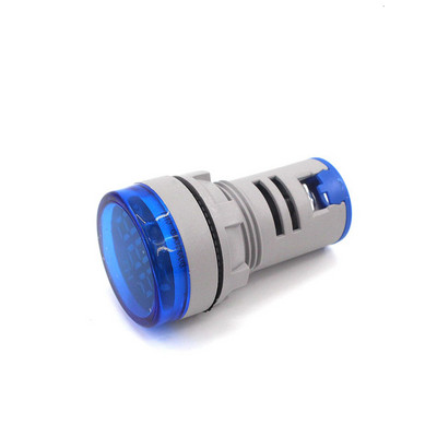 22mm AC Afișaj digital LED Voltmetru Ampermetru Volt Tensiune Amperi Curent Frecvență Contor Indicator de avertizare Tester de lumini de semnal