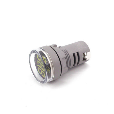22mm AC Afișaj digital LED Voltmetru Ampermetru Volt Tensiune Amperi Curent Frecvență Contor Indicator de avertizare Tester de lumini de semnal
