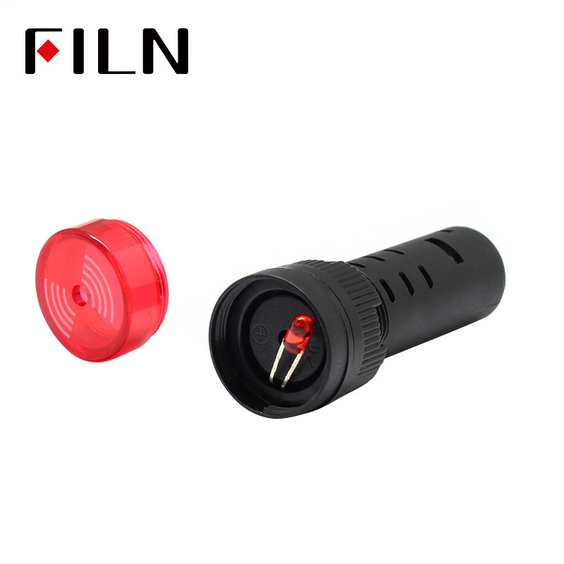 Pertraukiamo garso ir blykstės garso ir šviesos signalas ED16-22SM signalizacijos įrenginys 22MM 12V 24V 110V 220V.