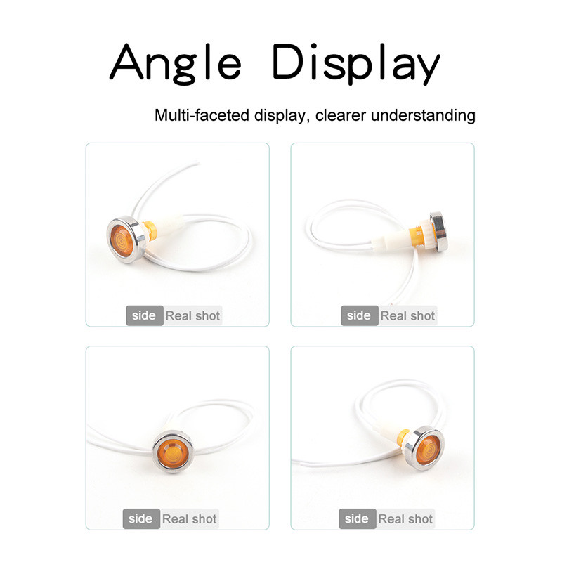5tk 12V 24V 220V 380V toiteindikaatori paneeli kinnitus LED-indikaator punane/roheline/kollane 10mm juhtsignaaltuli