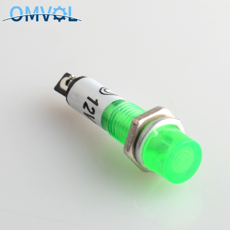 5PCS 7mm индикатор за захранване пилотна светлинна лампа Xd7-1