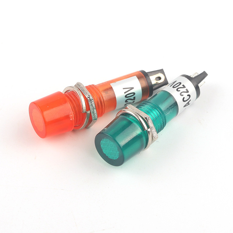 5 buc/lot XD10-3 Indicator de lucru Diametru deschidere 10mm Indicator luminos de putere mică 12V 24V 220V 380V