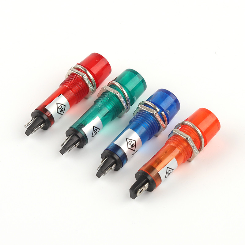 5 buc/lot XD10-3 Indicator de lucru Diametru deschidere 10mm Indicator luminos de putere mică 12V 24V 220V 380V