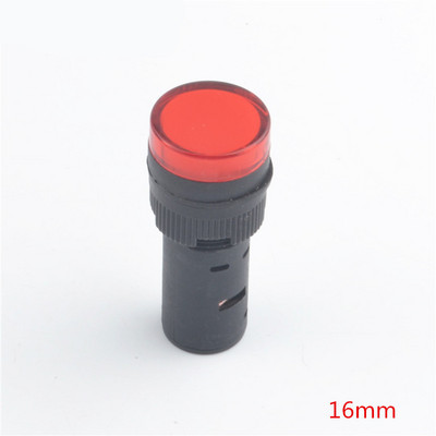 6,3 V 12 V 24 V 110 V 220 V LED indikatoriaus signalinė lemputė 16 mm