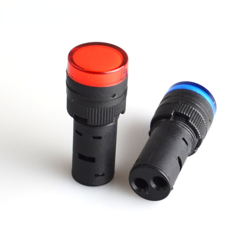 6,3 V 12 V 24 V 110 V 220 V LED indikatoriaus signalinė lemputė 16 mm