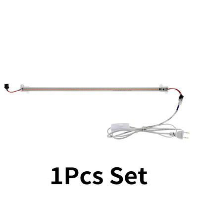 Lampă de creștere cu LED 220V Lampă cu bară LED cu spectru complet pentru plante Eficiență luminoasă ridicată 8W 50/30cm pentru cort de creștere, sere, flori