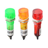 Įstrigo indikatoriaus kontrolinė lemputė 5PC 13mm 220V lempos dezinfekavimo spintelė / vandens šildytuvas / šaldiklio galios indikatorius MDX-14A galia