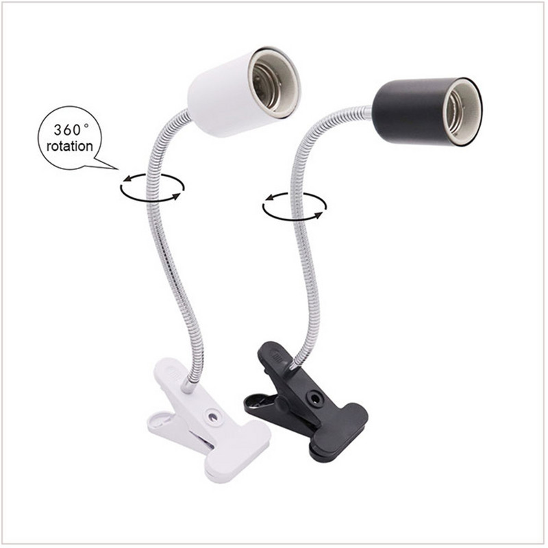 Bec cu halogen de 50 W inclus Lampă de încălzire pentru reptile, reglabilă cu gât de gâscă, rezervor de acvariu, lămpi de încălzire pentru terariu șarpe țestoasă șarpe