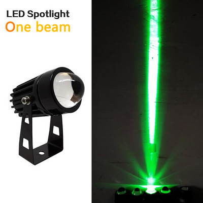 10W μίνι LED προβολέας σκηνής φωτισμός σκηνής δέσμη δέσμης προβολέας επαγγελματίας ντίσκο πάρτι τοιχογραφία γραφικό φωτιστικό τοίχου πίσω βεράντας