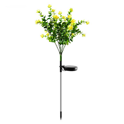 Camellia Rime rapšu sēklu LED saules lampa zāliena gaisma āra villas dārza celiņa apdare ūdensizturīga retro ziedu ainavu lampa