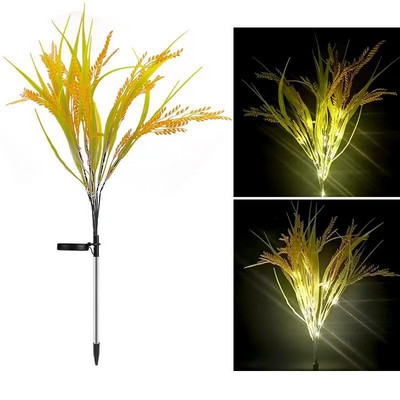 Camellia Rime rapšu sēklu LED saules lampa zāliena gaisma āra villas dārza celiņa apdare ūdensizturīga retro ziedu ainavu lampa