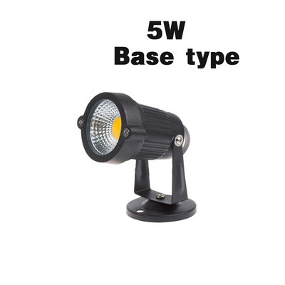 Kültéri LED kerti fűnyíró lámpa 5W 10W Táj lámpa tüske vízálló AC85-265V DC12V út izzó meleg fehér zöld spot lámpák