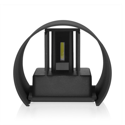 IP65 veekindel 12W siseruumides olev LED-seinavalgusti kaasaegne alumiiniumist reguleeritavale pinnale paigaldatav ruudukujuline ümmargune Led aia verandavalgusti