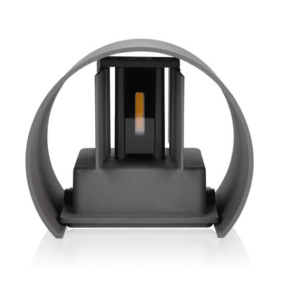 IP65 veekindel 12W siseruumides olev LED-seinavalgusti kaasaegne alumiiniumist reguleeritavale pinnale paigaldatav ruudukujuline ümmargune Led aia verandavalgusti