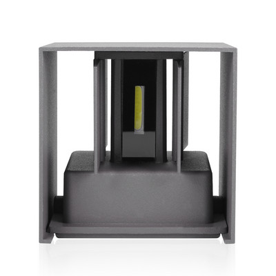 IP65 veekindel 12W siseruumides olev LED-seinavalgusti kaasaegne alumiiniumist reguleeritavale pinnale paigaldatav ruudukujuline ümmargune Led aia verandavalgusti