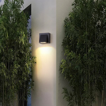 Μοντέρνα απλά Δημιουργικά φώτα εσωτερικού/εξωτερικού χώρου Αδιάβροχο φωτιστικό τοίχουLED Φωτιστικά αυλής φωτιστικό πύλης βεράντας μπαλκόνι κήπου φωτιστικό τοίχου