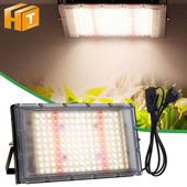 Teljes spektrumú LED növekedési lámpa 50 W 100 W 150 W hidroponikus beltéri növények termesztő lámpa üvegházi vetéshez IP65 vízálló