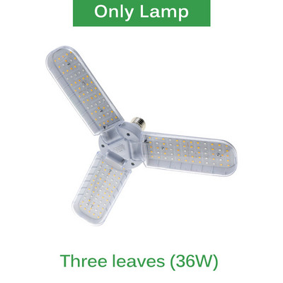24/36/48W sulankstoma LED Grow Light viso spektro E27 sulankstoma augalų auginimo lemputė fitolampo lemputė kambariniams augalams gėlių sodinukams