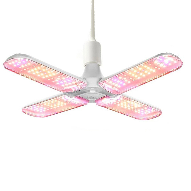 24/36/48W sulankstoma LED Grow Light viso spektro E27 sulankstoma augalų auginimo lemputė fitolampo lemputė kambariniams augalams gėlių sodinukams