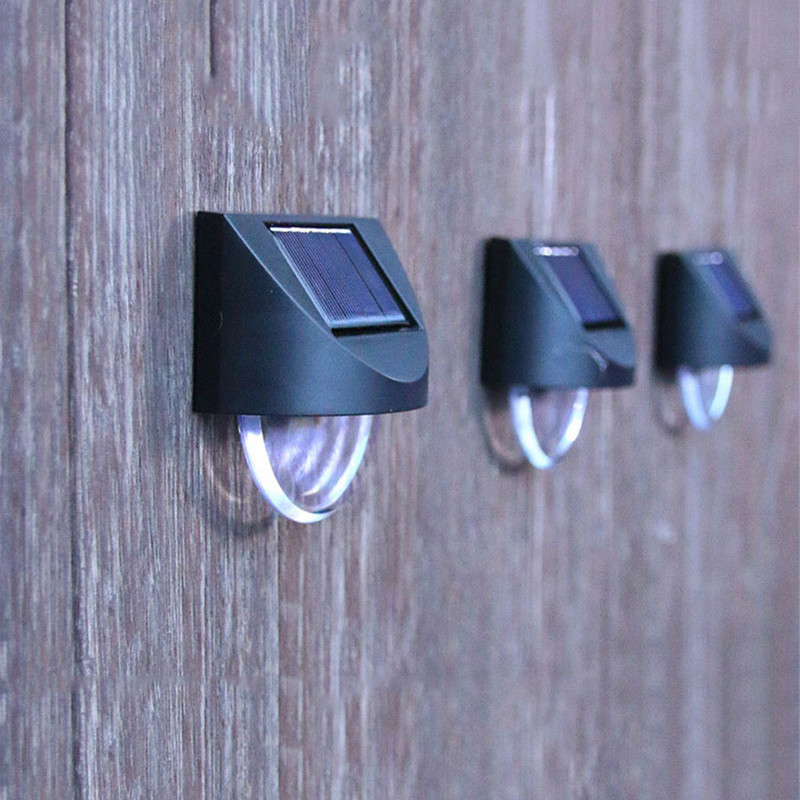 4 gab akrila žoga gaismas ūdensnecaurlaidīgs saules LED āra sienas lampa klāja pakāpieniem iekšpagalma gājēju dārzam