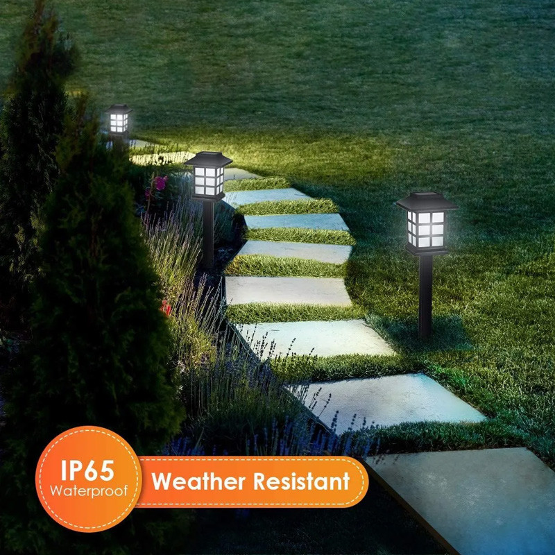 Lumină solară pentru gazon Lumini solare cu LED-uri pentru exterior, pentru grădină, peisaj, cărare, decor curte, lumină peisaj impermeabilă, lămpi impermeabile pentru gazon