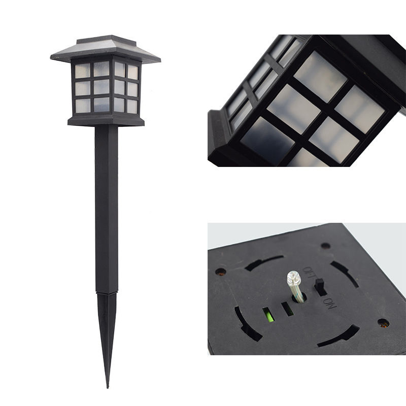 Lumină solară pentru gazon Lumini solare cu LED-uri pentru exterior, pentru grădină, peisaj, cărare, decor curte, lumină peisaj impermeabilă, lămpi impermeabile pentru gazon