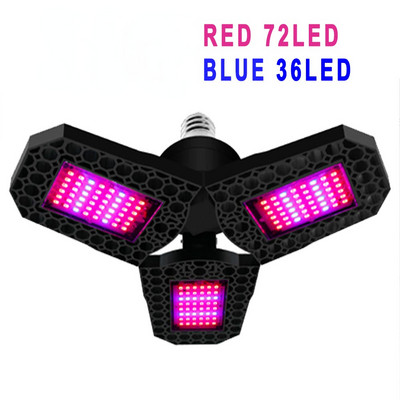 Reglarea unghiului E27/E26 Lampă fitoscopică cu spectru complet Led pentru răsaduri Lumină pentru creștere Lampă UV Fitolampă pentru plante cu semințe Cort hidroponic în creștere