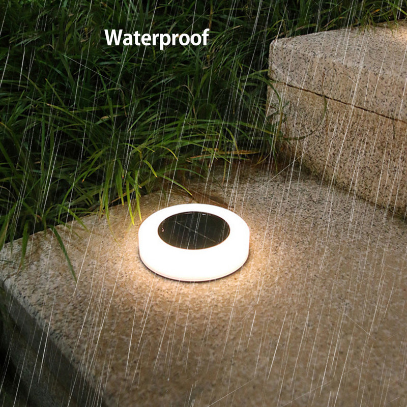 4db napelemes földi lámpa napelemes lemezes lámpa földbe épített lámpa gyepfolyosó lámpák vízálló kültéri napelemes lámpa kerti ösvény dekorációhoz