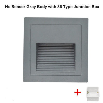 3W IP65, impermeabilă, pentru exterior, cu LED-uri, lampa de perete, pentru trepte, pentru scări. Iluminare încorporată pentru lămpi de perete AC85 ~ 265V