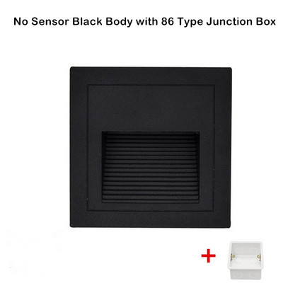 3W IP65, impermeabilă, pentru exterior, cu LED-uri, lampa de perete, pentru trepte, pentru scări. Iluminare încorporată pentru lămpi de perete AC85 ~ 265V