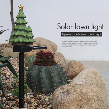 Ηλιακό Φωτιστικό Κήπου Χριστουγεννιάτικο Ηλιακό Φωτιστικό Εξωτερικού Χώρου Αδιάβροχο Φωτιστικό Τοίχου για Διακόσμηση Κήπου Φωτιστικό Χριστουγεννιάτικο Φωτιστικό Χριστουγέννων