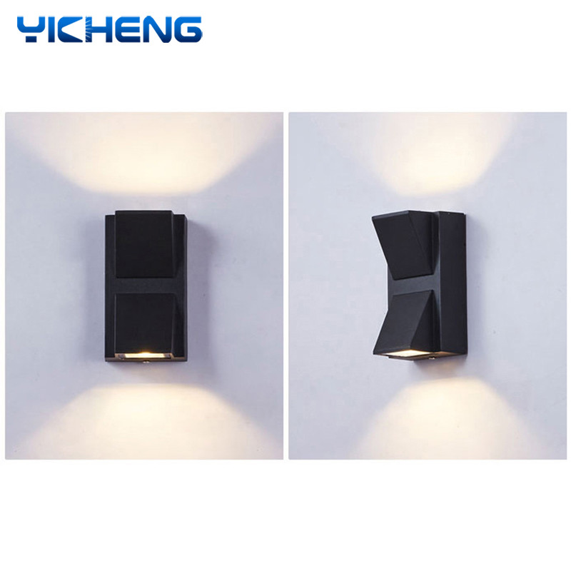 10 W LED sienas lampa āra ūdensnecaurlaidīga moderna vienkārša radoša LED pagalma lampas vārtu gaisma terase balkons dārza sienas gaisma