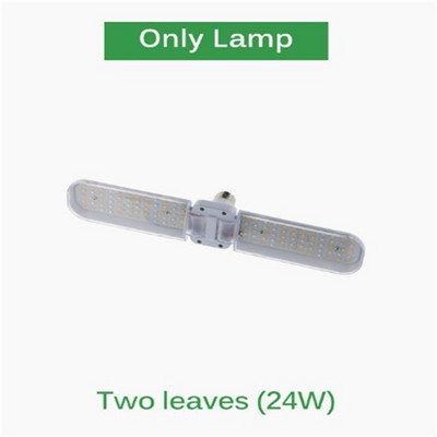 Új 24W 36W 48W összecsukható LED Grow Light teljes spektrumú E27 növénytermesztő fény fitolamp izzó beltéri növényekhez virágpalántákhoz