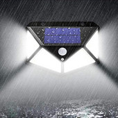 Āra Led verandas gaismas saules enerģijas sienas gaismas dārza nakts gaisma IP65 ūdensnecaurlaidīga PIR kustības sensora lampa drošības žoga lampa