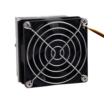 Алуминиев радиатор Охлаждащ вентилатор 20-100 W LED радиатор 60-90 градуса 44 мм скоба за рефлектор на обектив DC12V 1.25 A драйвер за светодиоди