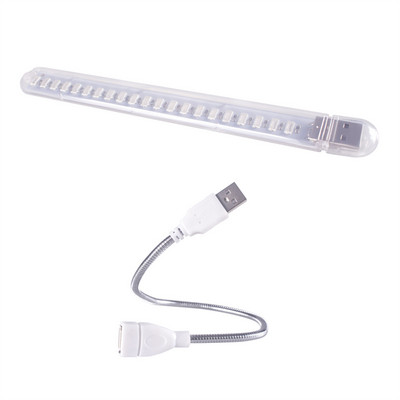 LED Grow Light teljes spektrumú növényi lámpa USB növekedési lámpa rugalmas LED fitolámpa virág palánta üvegház világítás Fitolampy