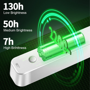 Επαναφορτιζόμενη λάμπα Επιτραπέζια λάμπα USB LED Επιτραπέζια φωτιστικά χωρίς βαθύ φωτισμό Κρεμαστό μαγνητικό ανάγνωσμα Φωτισμός νυχτερινής λάμπας κρεβατοκάμαρας