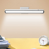 Uzlādējama magnētiskā sūkšanas rakstāmgalda LED galda lampa USB acu aizsardzības galda lampa Guļamistabas galda lampa Garderobe Nakts gaisma Sākums