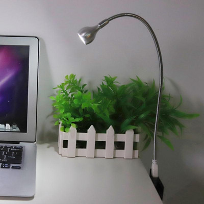 5V 1W pikk painduv hanekelaga laualamp Alumiiniumisulamist kaasaskantav USB LED laualamp Kodu koolikontor õppimise lugemisvalgusti