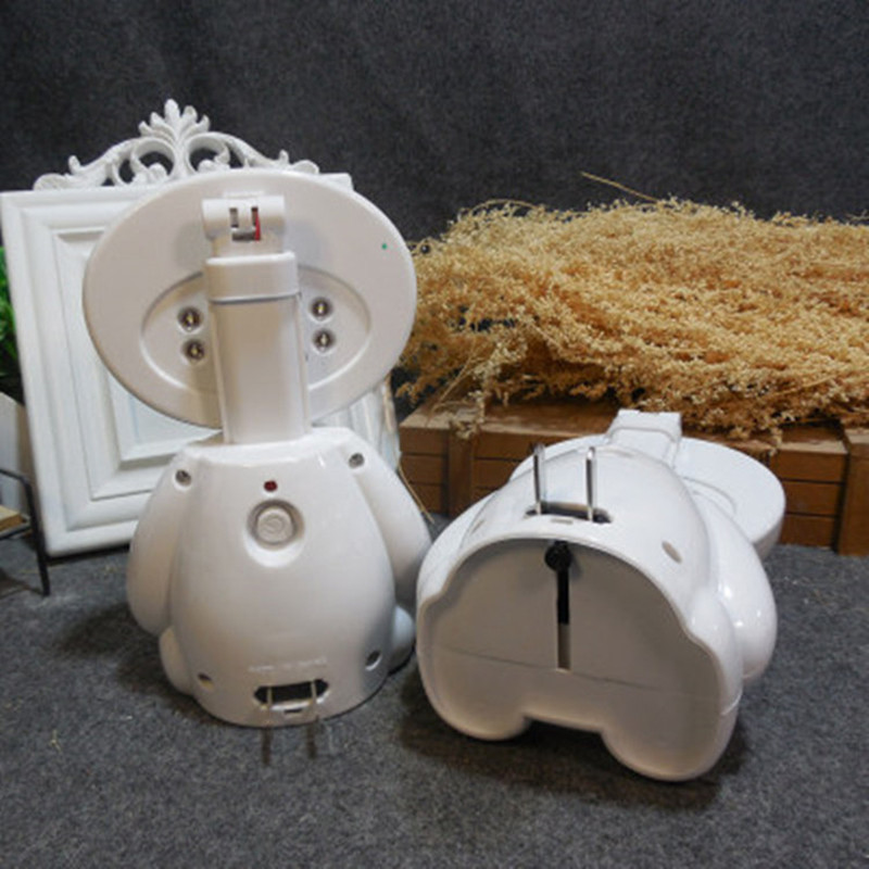 C5 Liela, balta, uzlādējama galda lampa Mācību galda lampa LED acu aizsardzības nakts gaisma bērnu multfilma salokāma dāvanu lampa