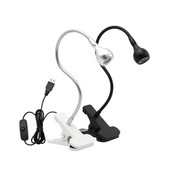 1 x kliptartó USB LED asztali lámpa szabályozható, rugalmas asztali lámpa gyerekeknek, olvasókönyv lámpa otthoni hálószobába nappaliba