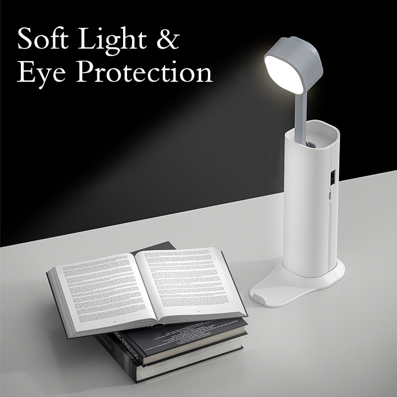 Laualamp LED laualamp Silmade kaitse lamp Lugemisraamatu tuled Sissetõmmatav reguleeritav lugemislamp Mobiilne taskulamp