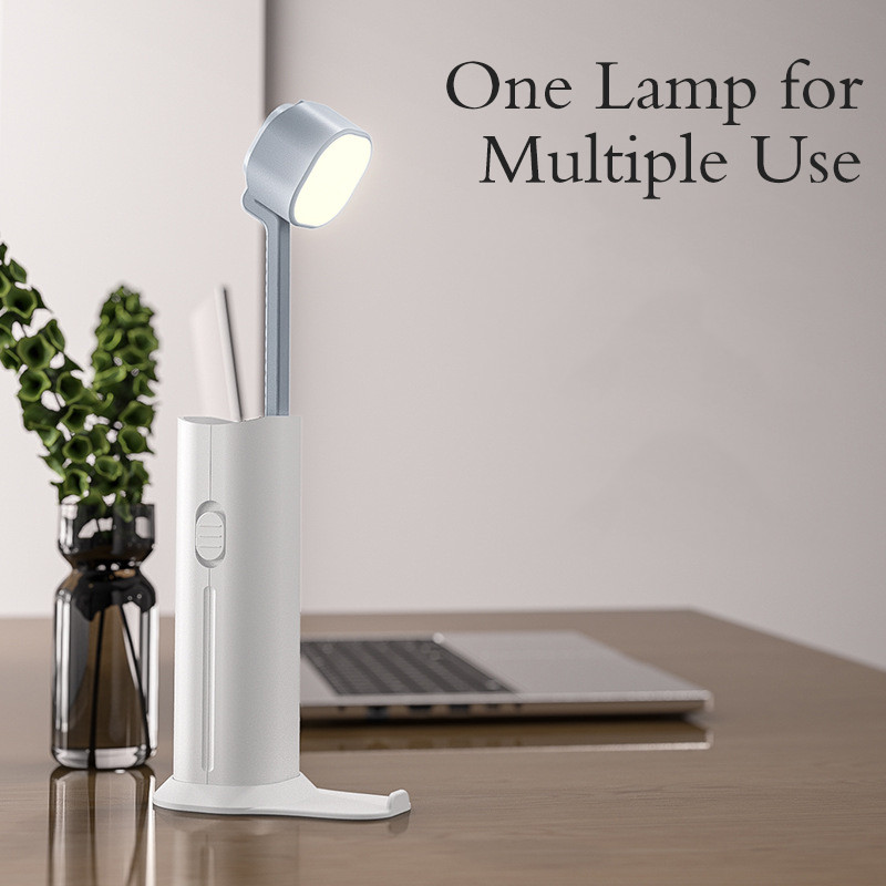 Laualamp LED laualamp Silmade kaitse lamp Lugemisraamatu tuled Sissetõmmatav reguleeritav lugemislamp Mobiilne taskulamp