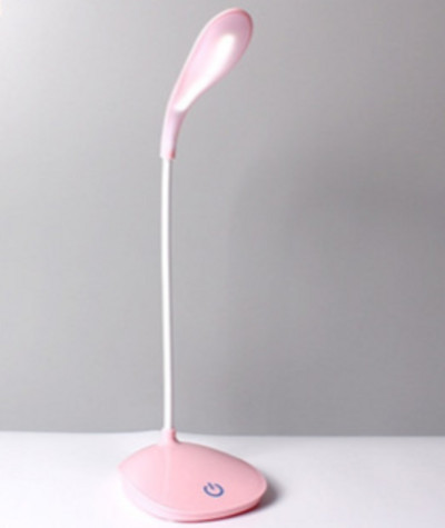 Puutelülitiga painduv LED-laualamp, kaasaegne 3-tasandiline hämardatav USB-laadimine õppevalgusti laualambid kolledži ühiselamu magamistuppa