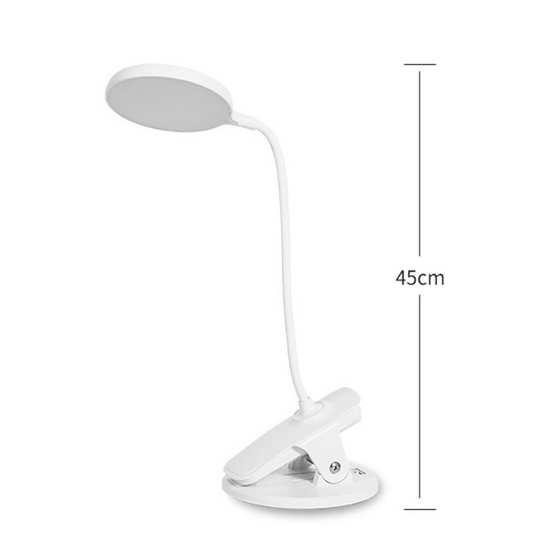 Lampă de birou tactilă 5v Lampă de birou de studiu pentru lectură cu clemă Lampă de masă Flexo Led cu port USB Lampara de birou flexibilă