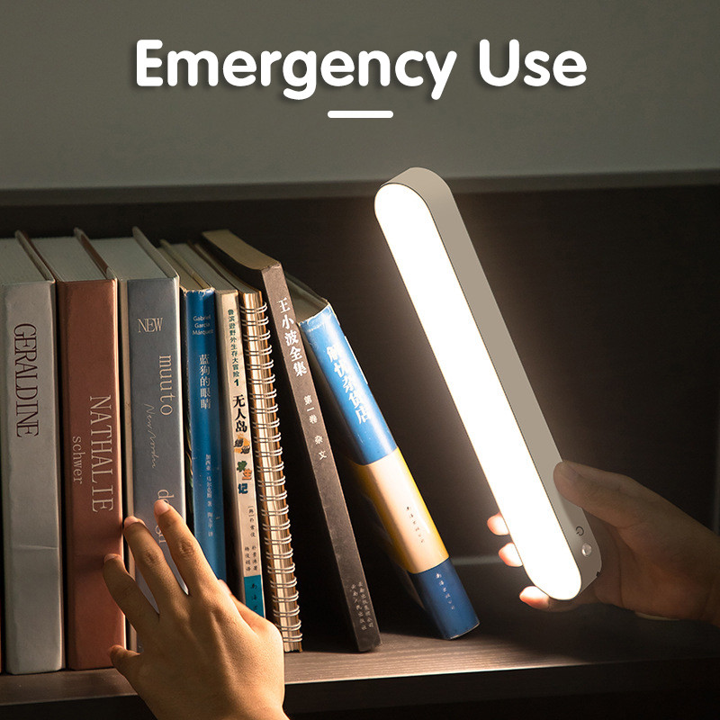 Laualamp rippuv magnetiline LED laualamp USB-laetav astmeteta hämarduv öövalgusti kapi kapi riidekapi lamp