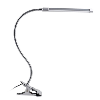 10 W 36 LED Szemvédő LED bilincs csipesz asztali lámpa asztali olvasólámpa 10 fokozatú 3 szín USB tápellátású, rugalmas hordozható, szabályozható