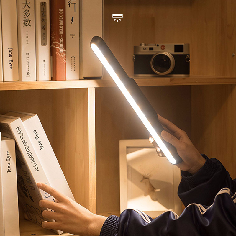Usb uzlādējama Led galda lampa studijām piekarināma magnētiskā galda lampa, regulējama pie gultas nakts lasīšanai naktslampiņa kopmītņu studentiem