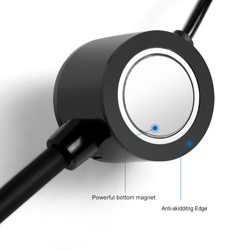 Lampă de lucru pentru mașină de cusut LED COB 6W 220V Lampă de birou cu bază de montare magnetică pentru strunguri Prese de gaurit bancuri de lucru